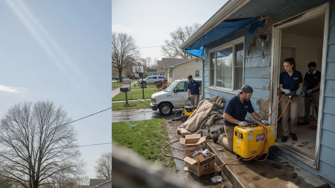 Basement Flood Cleanup in Mansfield, SD near me